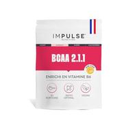 Impulse Nutrition - BCAA 2.1.1 Poudre poudre Citron - Leucine, Isoleucine, Valine + Vitamine B6 - Énergie, Récupération & Endurance - Goût Sans Amertume - Complément alimentaire Musculation
