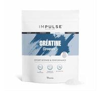 Impulse Nutrition - Créatine Monohydrate Creapure® 3 g Ultra Pure - Force, Endurance & Récupération - Complément Alimentaire Performance & Énergie - Creatine Monohydrate - 102 g - Fabriqué en France