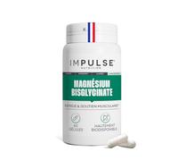 Impulse Nutrition - Magnésium Bisglycinate - Vitamine B6 - Fatigue, Énergie & Récupération - Haute Absorption - Complément Alimentaire - 60 Gélules - Fabriqué en France