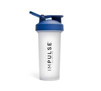 IMPULSE NUTRITION Shaker 750ml - Grille anti-grumeaux - Couvercle hermétique, graduations précises - Shaker proteine idéal whey, pré-workout, collagène - Compact et facile à transporter