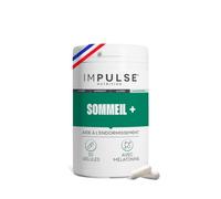 Impulse Nutrition - Sommeil+ - Mélatonine 1,9mg Tryptophane - 30 jours