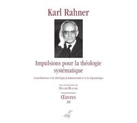 Impulsions d'une théologie systématique