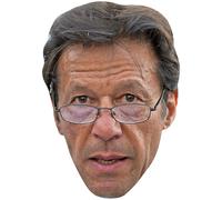 Imran Khan (Glasses) Big Head. Masque plus grand que nature.