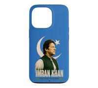 Imran Khan Green Star Portrait Vertical Poster Layout Coque pour iPhone 13 Pro