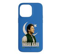 Imran Khan Green Star Portrait Vertical Poster Layout Coque pour iPhone 14 Pro Max