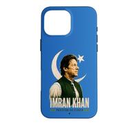 Imran Khan Green Star Portrait Vertical Poster Layout Coque pour iPhone 16 Pro Max