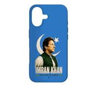 Imran Khan Green Star Portrait Vertical Poster Layout Coque pour iPhone 17