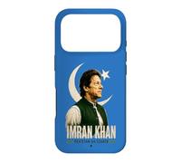 Imran Khan Green Star Portrait Vertical Poster Layout Coque pour iPhone 17 Pro