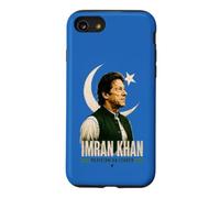 Imran Khan Green Star Portrait Vertical Poster Layout Coque pour iPhone SE (2020) / 7/8