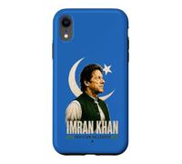 Imran Khan Green Star Portrait Vertical Poster Layout Coque pour iPhone XR