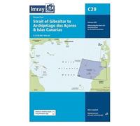 Imray Chart C20: Strait of Gibraltar to Archipélago dos Açores & Islas Canarias Passage Chart