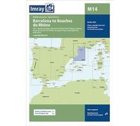 Imray Chart M14: Barcelona to Bouches du Rhône