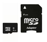 Generique Carte mémoire Micro-SD imro Card 4Go Classe 10 avec adaptateur SD Noir