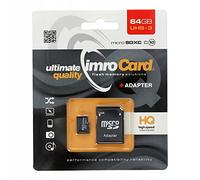IMRO Card Micro SDXC U-3 MICROSD10/64G UHS-3 ADP