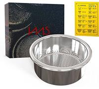 IMS Panier de 54 mm pour portafiltre Breville 18-22 g de précision compatible avec les tampons de 53 à 54 mm et les portafiltres sans fond