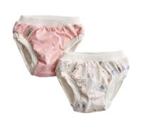 Imse Vimse Trainers Windel training pants Pink Dots/White Teddy Doppelpack Set Trainerhosen L (large) 9-12 kg