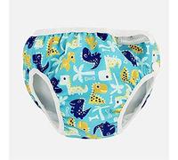 IMSEVIMSE - Couches en tissu turquoise Dino-S