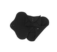 ImseVimse Lot de serviettes hygiéniques Black Noir Panty Regular ou Night