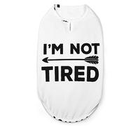 I'mTired with Arrow Pets Shirt Gilet Mignon Chien Débardeur Doux T-Shirt sans Manches pour Chiot Kitty Chats S
