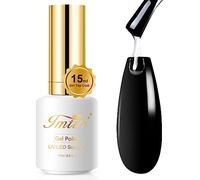 Imtiti Gel Nail Polish Top Coat - Top Coat No Wipe Glossy Shine Finish Long Lasting 15ML UV/LED Soak Off Clear Gel Nail Polish Manicure