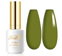 Imtiti Olive Gel Gel Gel Rust, 1 PCS 15ml GEL VERT EUCalyptus Couleur de vernis à ongles tremper en gel en verge en vertu de la manucure de nail