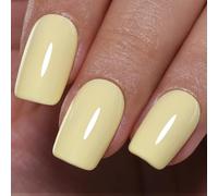 Imtiti Vernis à Ongles Gel Jaune, 1Pcs Vernis à Ongles LED UV Jaune, Longue Durée, Manucure d'Art d'Ongles Salon DIY à la Maison pour le Printemps et l'Eté (0.34 Fl Oz-987)