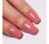 Imtiti Vernis à ongles UV, en gel rose corail, durcissement UV/LED nécessaire, longue durée jusqu'à 28 jours, finition brillante, accessoire de design professionnel pour le printemps et l'été (10 ml)