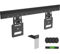 IMtKotW Support Mural Ultra Fin pour téléviseur de 37 à 80 ", Max. 75 kg, VESA 600 x 400, compatibilité Universelle, Distance par Rapport au Mur Seulement 0,95 cm