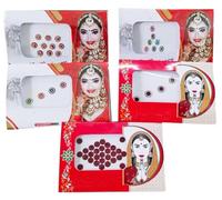 IMTRA FASHION Lot De 15 Bindi Indiens Pour Femmes Autocollants De Front Multicolores Pour Ongles, Bijoux De Visage De Mariée Pour Le Corps Tatouages Temporaires Pour L'Artisanat
