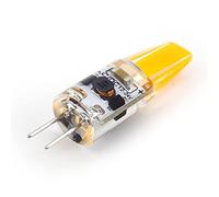 Imtrub Ampoule LED G4,maïs 3W - Lumière du Jour Blanc 3000K 360° Faisceau 5000H Angle 12V à 24V G4 Bi-Pin LED Cabinet Light Lamp