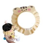 Imtrub Bonnet de bain pour tout-petit, visière de douche pour,Visière de shampooing animal de dessin animé mignon - Bonnets de bain doux pour, visière de Protection des oreilles réglable pour