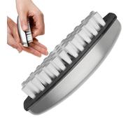 Imtrub Brosse en Acier Inoxydable - Brosse Métallique pour Nettoyage | Nettoyant Grattoir Multifonction Poignée Ergonomique pour Cuisine Four Barbecue Extérieur Camping