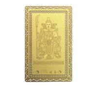 Imtrub Carte Tai Sui - Carte de succès Tai Sui 2026 en cuivre - Collection de trésor de richesse de Bouddha de tradition chinoise pour l'année du cheval, décoration d'intérieur, bénédiction et bonne