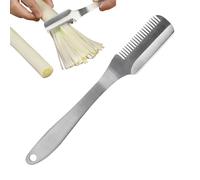 Imtrub Coupe-Oignon en Acier ydable | Trancheuse, coupe et éminceur compacte - Éminceur pour ciboule et oignons verts,Pour Émincer Poireau Tomate Fruit Pomme de Terre Oeuf Cuisine Maison