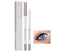 Imtrub Crayon Eye-Liner pour Femme,Crayons Eye-Liner Blancs | Eye-liner lisse et naturel,Crayon eye-liner blanc imperméable longue durée, pour la mise en évidence sous les yeux, le maquillage des cils