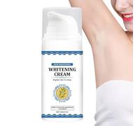 Imtrub Crème Éclaircissante pour Aisselles - Crème Éclaircissante pour Genoux et Zones Intimes | Texture Beurre Non Grasse Zones Sèches - Usage Quotidien Maison Voyage Salle de Bain Chambre