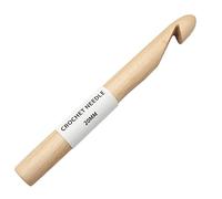 Imtrub Crochets Tricot - en Bois Massif - Crochet en Bois - pour Crochet, Trilobite Et Laine, Coton,pour DéButants Et Experts - 15/20/25 m