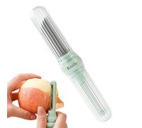 Imtrub Éplucheur De Légumes - Manuel Ergonomique À Double Extrémité,Éplucheur De Fruits Et Coupe-Légumes | Pour Maison Voyage Pique-nique Carotte Raisin Épluchage Tranche