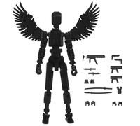 Imtrub Figurine d'action 3, Jouets mannequins imprimés en, Robots Mobiles Multi-articulés, activité complète du Corps Comprenant des mouvements de Main et des Armes, pour décorations de Bureau