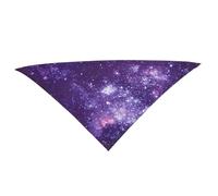 Imtrub Foulard pour Chien, Bavoir Triangulaire pour Chien, Bavoirs Triangle écharpe Bandana pour Chien, Bandanas triangulaires pour écharpe pour Animaux de Compagnie, Bavoirs pour Chien Violet Bleu