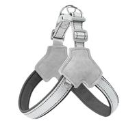 Imtrub Harnais réfléchissant pour animal de compagnie, gilet réfléchissant anti-traction, confortable, réglable, accessoires d'entraînement pour les amis, les amoureux