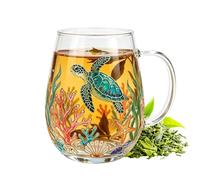 Imtrub Mugs De Café Verrerie Esthétique Colibri, et Abeilles
