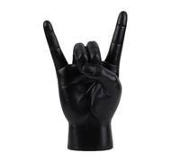 Imtrub Ornements de Geste pour la Maison, Statue de Bureau avec Signe de Main Rock and Roll, Signe I Love You, Figurine de Geste Musical, décoration de Chambre à Coucher de Couple