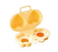 Imtrub Pochés Au Micro-Ondes, Cuiseur à Vapeur D'oeufs Capacité 2 Oeufs Tasses Fabricant D'oeufs, Cuiseur à Vapeur pour -Ondes, Ondes Pocheuse à œufs pour Le Petit Déjeuner À La aison