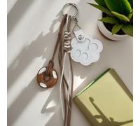 Imtrub Porte-Clé Collecteur de Poils de Chien,Mémoire pour Animaux de Compagnie Cadeau Symbolique | Mémoire Légère Charm Famille Souvenir Maison Chiot Chaton