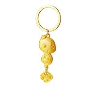 Imtrub Porte-clés souvenir serpent 2025 Nouvel An 2025, souvenir serpent, bénédiction de l'année chinoise, breloque pour sac, sac à dos, clés de voiture