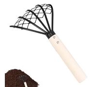 Imtrub Râteaux de Jardin - Pelle à Palourdes à Long Manche - Outil de Creusement Manuel avec Poignée Ergonomique pour Le Sable, la Terre, Le Sol, Le Désherbage, l'Aménagement Paysager,
