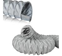 IMUNKT Tube De Ventilation Résistance À Température Tuyau D'évacuation Tuyau Flexible Pour Extracteur D'Air, Évacuation Des Fumées, Cheminée(L-1m/3.28ft,115mm(4 1/2"))