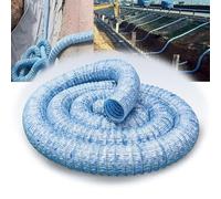 IMUNKT Tuyau De Drainage Flexible Perforé, Infiltration Douce, Tuyau De Drainage Souterrain 50mm 150mm Pour Patio/jardin/gazon/paysagisme(L 10m/32.8ft,100mm(3 9/10"))