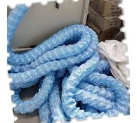 IMUNKT Tuyau De Drainage Perforé À Infiltration Douce, 50mm-300mm, Pour Jardin, Patio, Pelouse Et Paysager, Tuyau Ondulé Avec Fil D'acier(L 2m/6.56ft,80mm(3 1/8"))